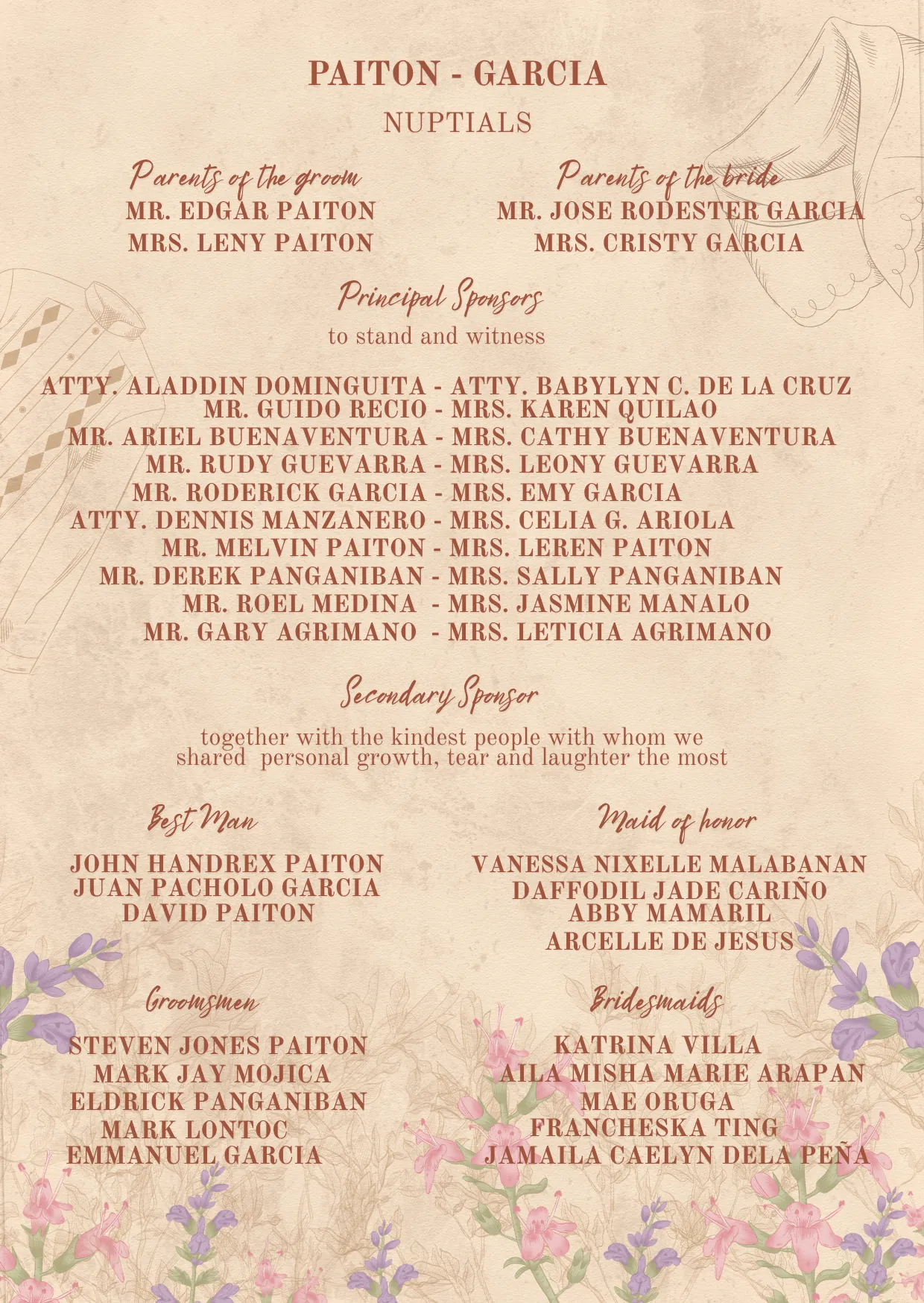 Invitation card 2